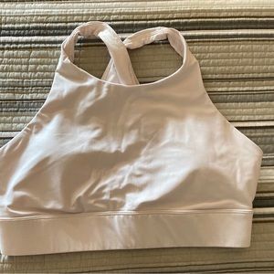 Fabletics women’s size medium soft blush pink sports bra